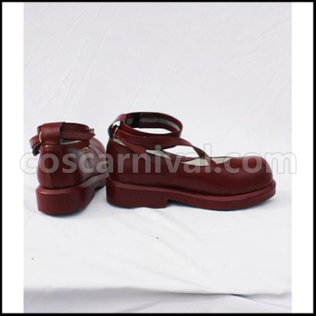 Aria the Scarlet Ammo Riko Mine Costume + Shoes 2 Piece Set coscarnival - Functional Details
