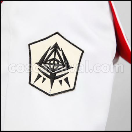 Aria the Scarlet Ammo Aria H. Kanzaki Costume + Wig 2 Piece Set coscarnival - Collar Design
