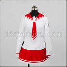 Aria the Scarlet Ammo Aria H. Kanzaki Costume + Wig 2 Piece Set coscarnival - Cuff Style