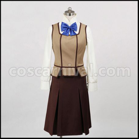 Maria Holic Shidou Mariya Outfit + Wig 2 Piece Set coscarnival - Hem Detail