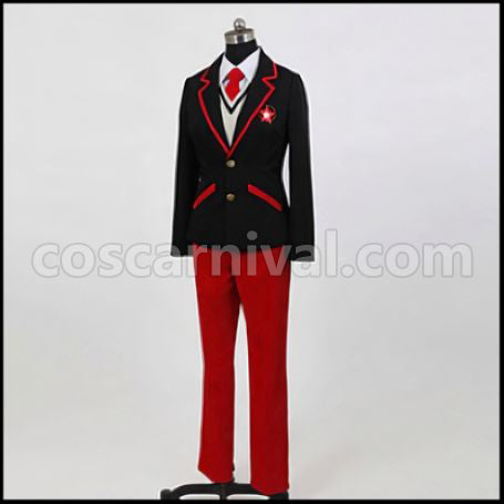 Penguindrum Shouma Takakura Cosplay Costume coscarnival - Back View