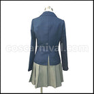 Parasyte: The Maxim Satomi Murano Cosplay Costume coscarnival - Back View