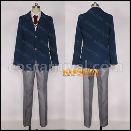 Parasyte: The Maxim Shinichi Izumi Nishifukayama High Cosplay Costume coscarnival - Front View