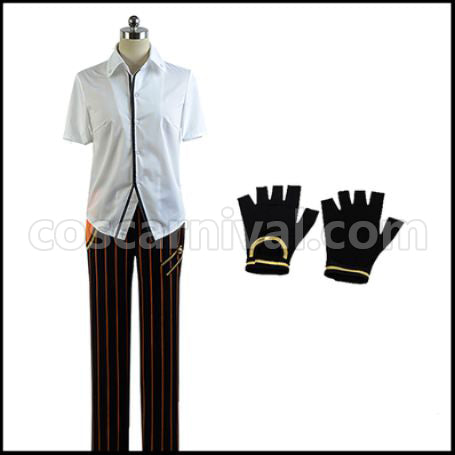 Tsukiuta. April Udzuki Arata Ver2 Cosplay Costume coscarnival - Detail Close-up