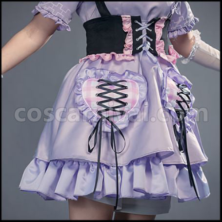[Nijisanji Costume] Nijisanji VTuber Sukoya Kana Western Clothes Cosplay Costume coscarnival - Side Profile