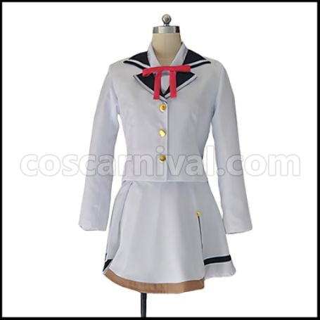Tsukiuta. Goddess Candidate Seleas July Himekawa Mizuki Uniform Cosplay Costume coscarnival - Front View