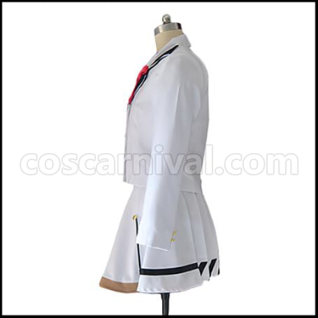Tsukiuta. Goddess Candidate Seleas July Himekawa Mizuki Uniform Cosplay Costume coscarnival - Back View