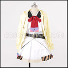 Tsukiuta. Goddess Candidate Seleas September Asagiri Akane Uniform Cosplay Costume coscarnival - Front View