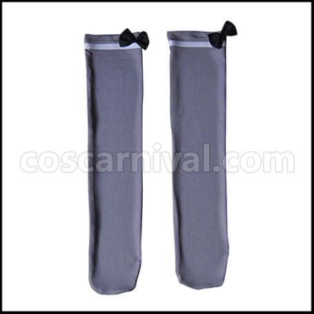 Tsukiuta. Goddess Candidate Seleas November Tendouin Tsubaki Uniform Cosplay Costume coscarnival - Detail Close-up