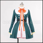 Tsukiuta. Fluna February Kisaragi Ai School Cosplay Costume coscarnival - Front View