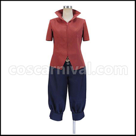 GARO: The Carved Seal of Flames Leon Luis Cosplay Costume coscarnival - Side Profile
