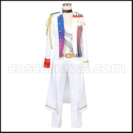 Tsukiuta. Anime Version Shun Shimotsuki ONE CHANCE Cosplay Costume coscarnival - Front View