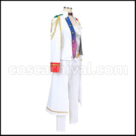 Tsukiuta. Anime Version Shun Shimotsuki ONE CHANCE Cosplay Costume coscarnival - Back View