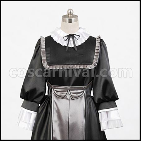 GOSICK Gothic Victorique de Blois Costume + Wig + Boots Three Piece Set coscarnival - Pocket Design