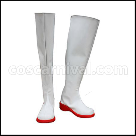 Umineko When They Cry Siesta00 Outfit + Boots 2-Piece Set coscarnival - Collar Design
