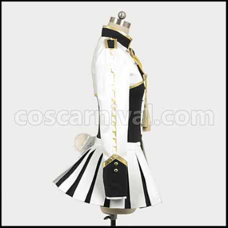 Umineko When They Cry Siesta00 Outfit + Boots 2-Piece Set coscarnival - Material Texture