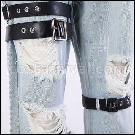 [Nijisanji Costume] Nijisanji VTuber Leo Cosplay Costume VTuber coscarnival - Hem Detail