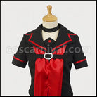 Ookami-san and Her Seven Companions Ryoko Ookami Outfit + Shoes 2-Piece Set coscarnival - Collar Design