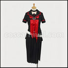 Ookami-san and Her Seven Companions Ryoko Ookami Outfit + Shoes 2-Piece Set coscarnival - Hem Detail