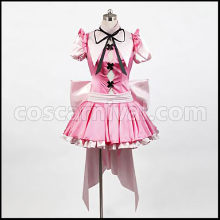 Is This a Zombie? Haruna Outfit and Wig 2-Piece Set coscarnival - Collar Design