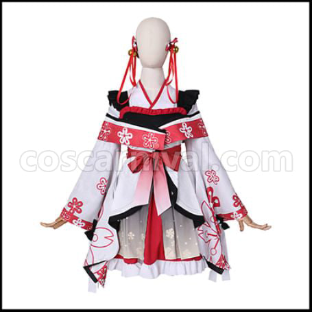 [Nijisanji Costume] Nijisanji VTuber Arisu Mana Cosplay Costume coscarnival - Front View