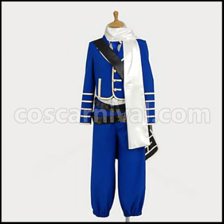 Tegami Bachi Lag Seeing Outfit + Boots 2 Piece Set coscarnival - Pocket Design