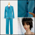 Durarara!! Ryuugamine Mikado Outfit + Wig 2 Piece Set coscarnival - Front View