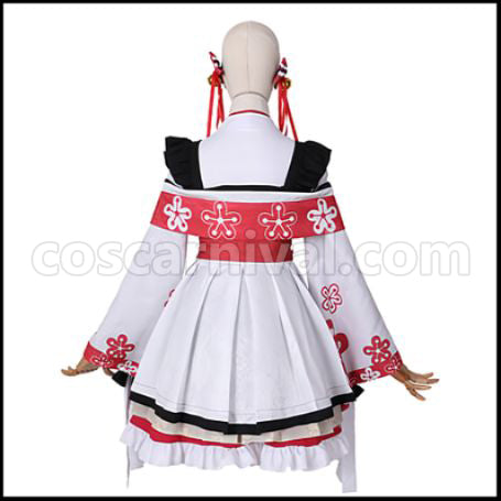 [Nijisanji Costume] Nijisanji VTuber Arisu Mana Cosplay Costume coscarnival - Side Profile