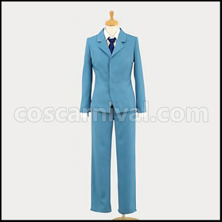 Durarara!! Ryuugamine Mikado Outfit + Wig 2 Piece Set coscarnival - Cuff Style