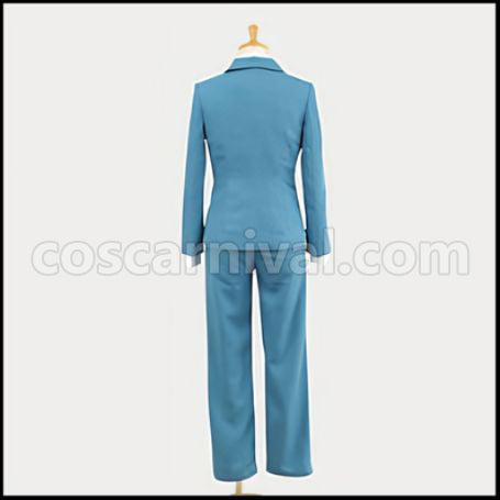 Durarara!! Ryuugamine Mikado Outfit + Wig 2 Piece Set coscarnival - Hem Detail