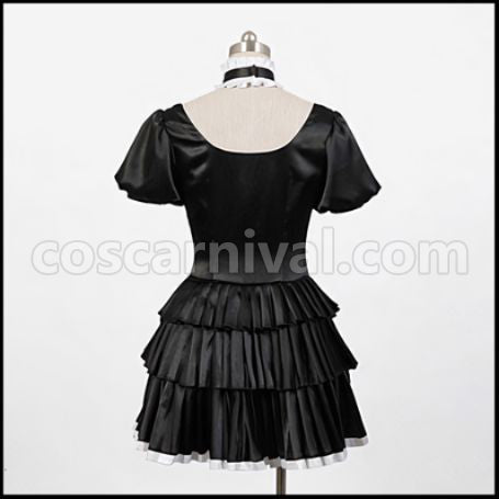 Beelzebub Hildegarde (Hilda) Costume + Wig 2 Piece Set coscarnival - Hem Detail