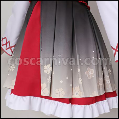 [Nijisanji Costume] Nijisanji VTuber Arisu Mana Cosplay Costume coscarnival - Cuff Style