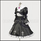 My Little Sister Can't Be This Cute Kuroneko Costume + Boots Set coscarnival - Material Texture