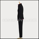 Bakemonogatari Koyomi Araragi Costume and Boots Set coscarnival - Material Texture