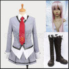 Betrayal Knows My Name Toko Murasame Costume + Wig + Boots Set coscarnival - Front View