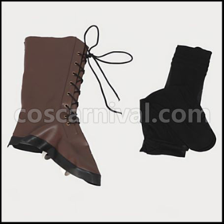 Betrayal Knows My Name Toko Murasame Costume + Wig + Boots Set coscarnival - Detail Close-up