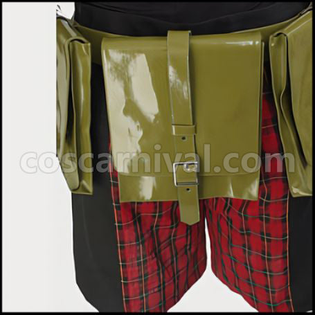Togainu no Chi Rin Costume + Shoes 2 Piece Set coscarnival - Detail Close-up