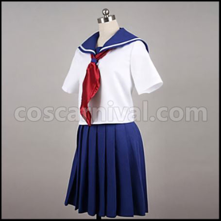 Toaru Kagaku no Railgun S Saten Ruiko Cosplay Costume coscarnival - Back View