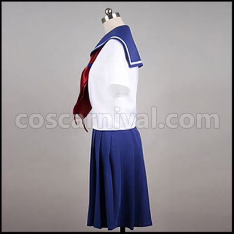 Toaru Kagaku no Railgun S Saten Ruiko Cosplay Costume coscarnival - Side Profile