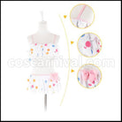 Toaru Kagaku no Railgun S Misaka Mikoto Swimsuit Free Size Cosplay Costume coscarnival - Back View
