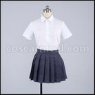 Toaru Kagaku no Railgun S Tokiwadai Middle School Misaka Mikoto Cosplay Costume coscarnival - Back View
