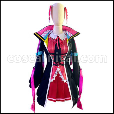 [Nijisanji Costume] Nijisanji VTuber Amagase Muyu Cosplay Costume coscarnival - Front View