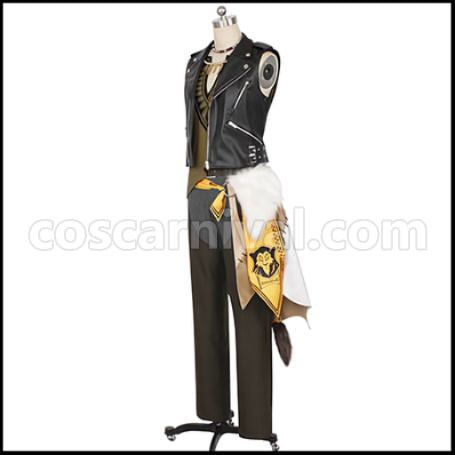 Twisted Wonderland Savanaclaw Dormitory Leona Kingscholar Cosplay Costume coscarnival - Front View