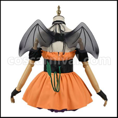 Lycoris Recoil Chisato Nishikigi and Takina Inoue Halloween Cosplay Costume coscarnival - Side Profile