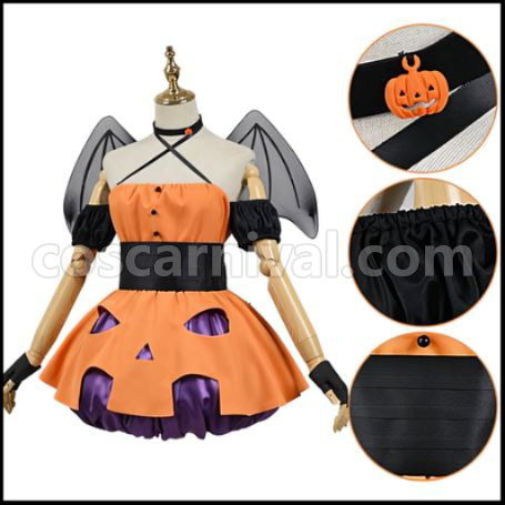 Lycoris Recoil Chisato Nishikigi and Takina Inoue Halloween Cosplay Costume coscarnival - Color and Pattern