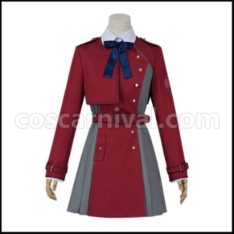 Lycoris Recoil Chisato Nishikigi and Takina Inoue Cosplay Costume coscarnival - Front View