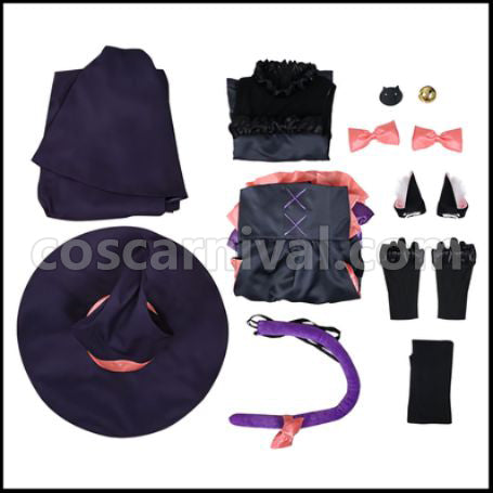 Lycoris Recoil Chisato Nishikigi and Takina Inoue Halloween Ver2 Cosplay Costume coscarnival - Collar Design