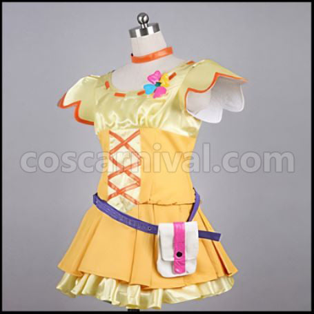 Fresh Pretty Cure Cure Pine Cosplay Costume coscarnival - Collar Design
