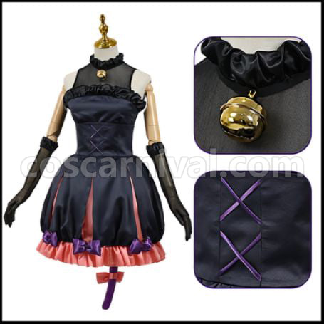 Lycoris Recoil Chisato Nishikigi and Takina Inoue Halloween Ver2 Cosplay Costume coscarnival - Material Texture