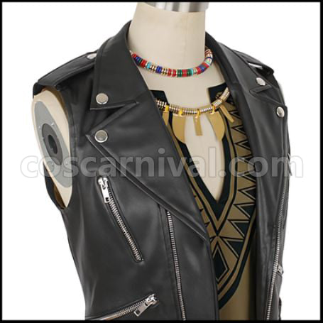Twisted Wonderland Savanaclaw Dormitory Leona Kingscholar Cosplay Costume coscarnival - Side Profile